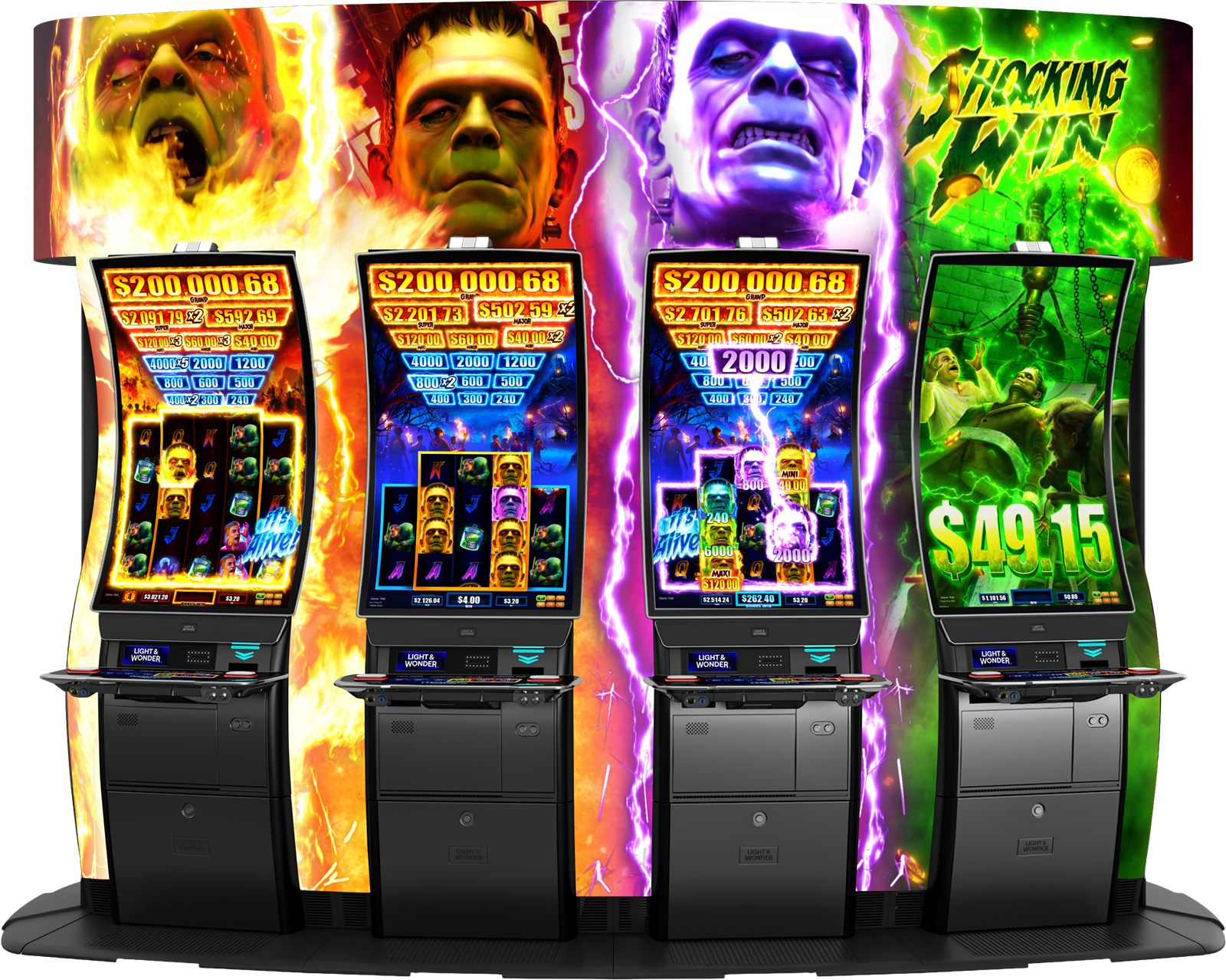LIGHT & WONDER Frankenstein Returns